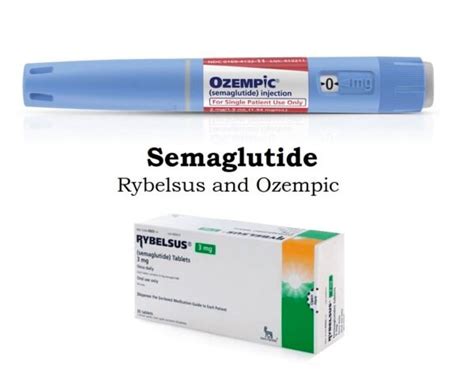 semaglutide ozempic rybelsus